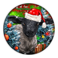 Christmas Suffolk Baby Sheep Ornament Premium Tee | Teevron