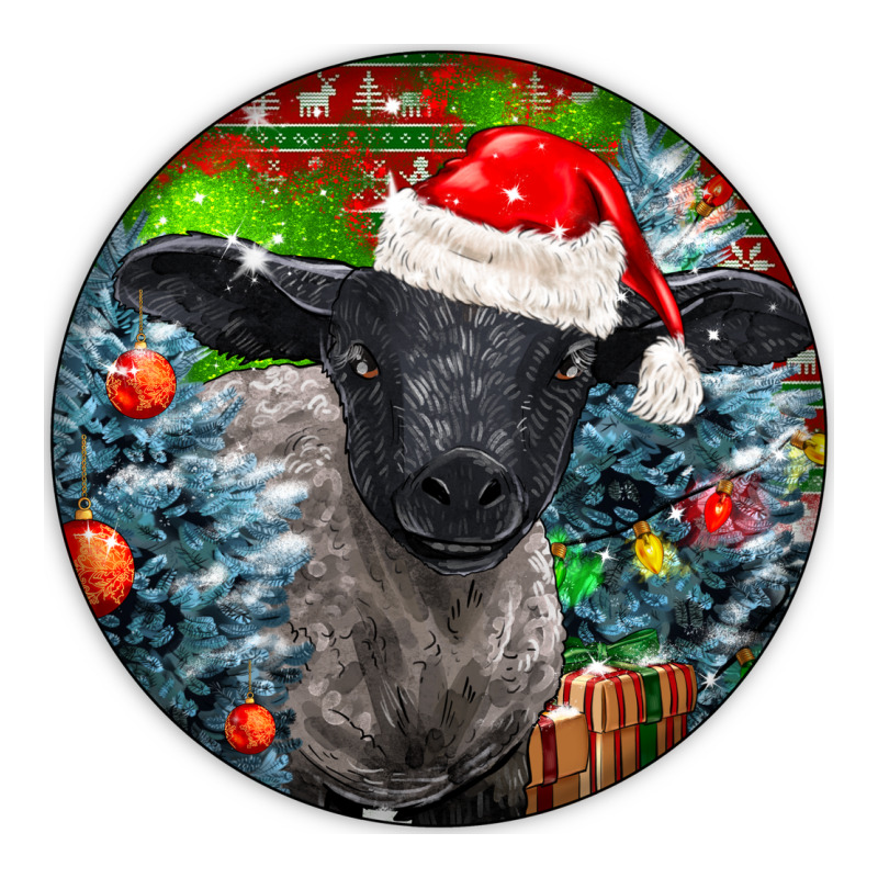 Christmas Suffolk Baby Sheep Ornament Premium Tee by LillyAllenDesigns | Teevron