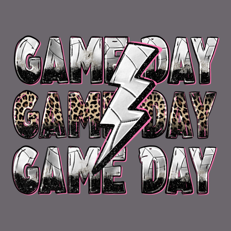 Game Day Game Day Volleyball Lightning Bolt Premium Sweatshirt by Zillion Design Studio | Teevron