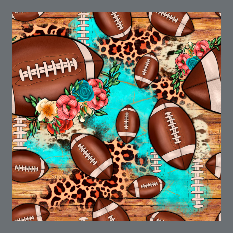 Football Leopard Cowhide Seamless Pattern Premium Hoodie by JahusDesignShop | Teevron