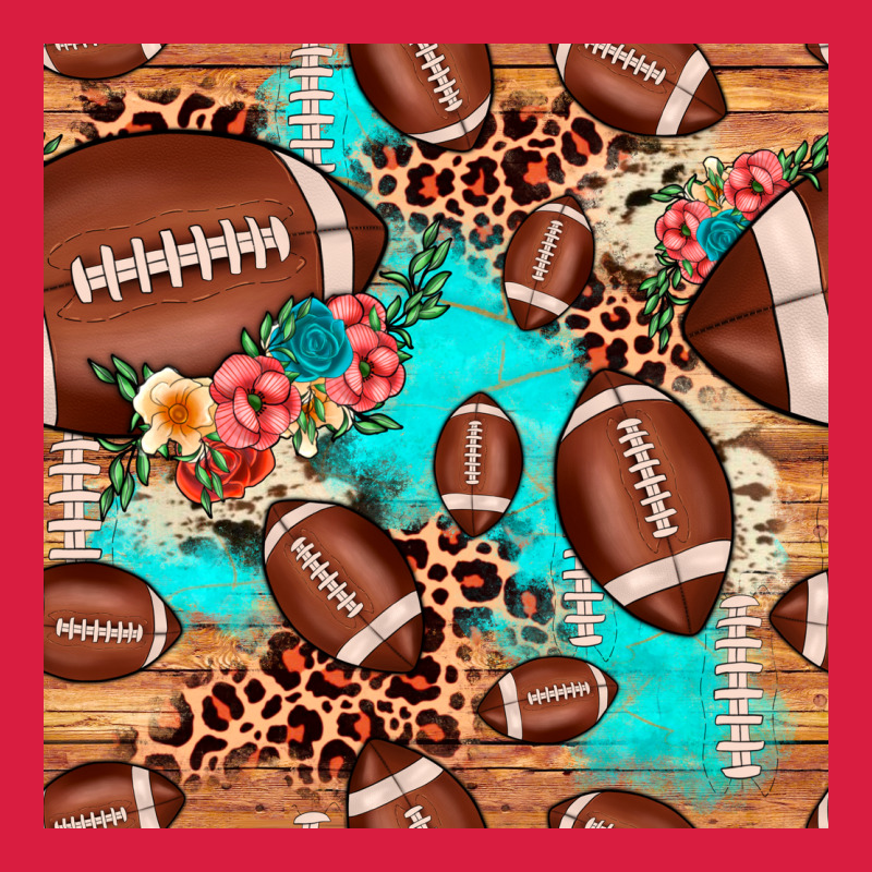 Football Leopard Cowhide Seamless Pattern Premium Hoodie by JahusDesignShop | Teevron