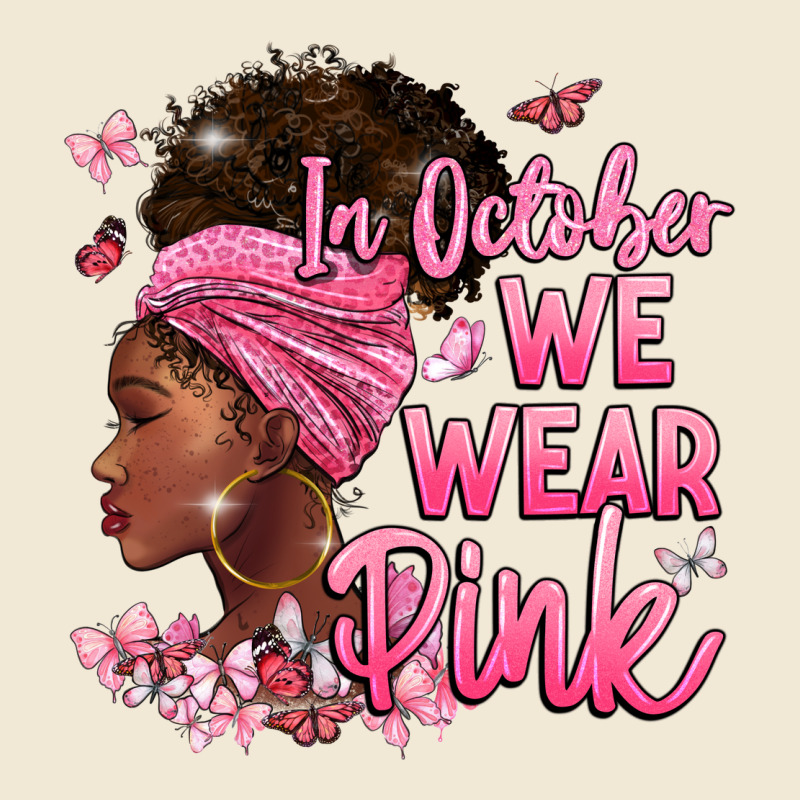 In October We Wear Pink Ladies Tee by BarkalooDesign | Teevron