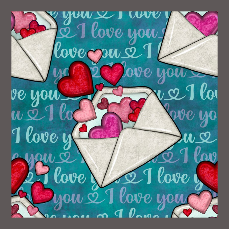 Valentines Day Envelope With Hearts Premium Hoodie by BundleAndBundleShop | Teevron