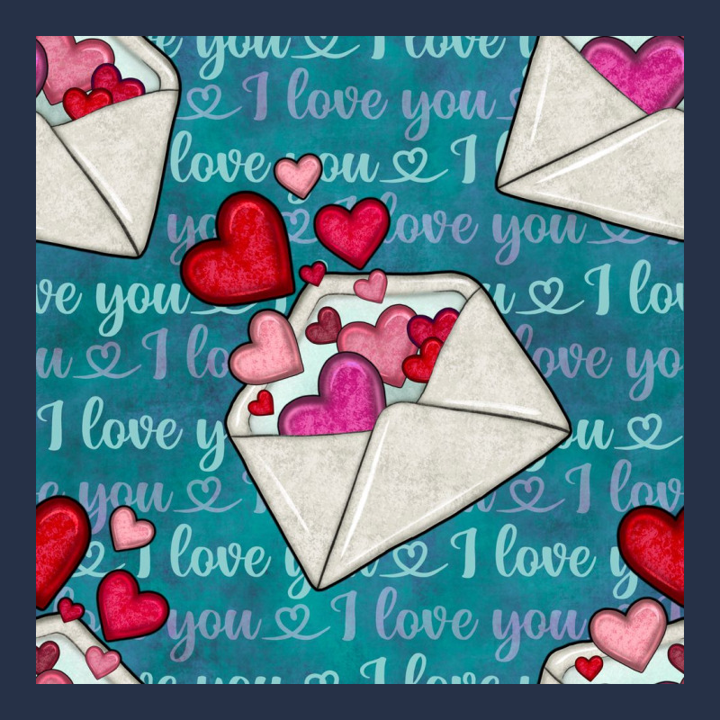 Valentines Day Envelope With Hearts Premium Hoodie by BundleAndBundleShop | Teevron