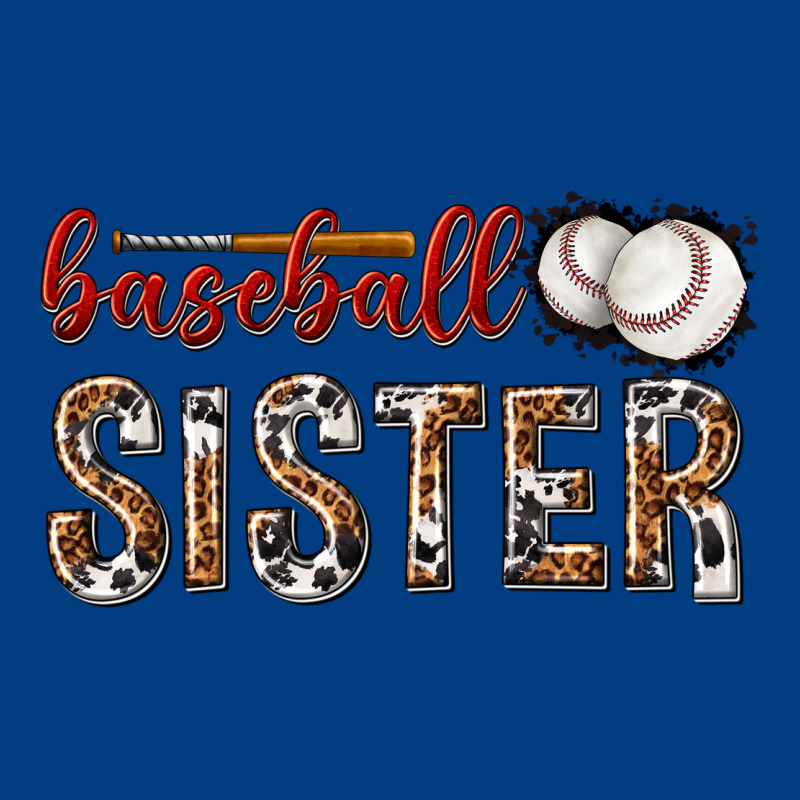 Baseball Sister With Leopard Premium Sweatshirt by texasbilliewilder | Teevron