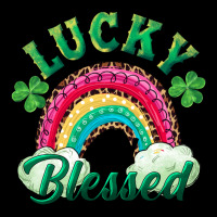 Lucky And Blessed Rainbow Premium Sweatshirt | Teevron
