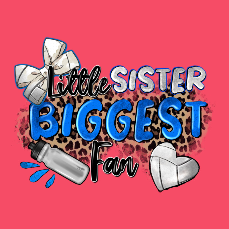 Little Sister Biggest Fan Volleyball Premium Sweatshirt by Zillion Design Studio | Teevron