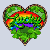 Lucky Heart With Leopard Premium Sweatshirt | Teevron