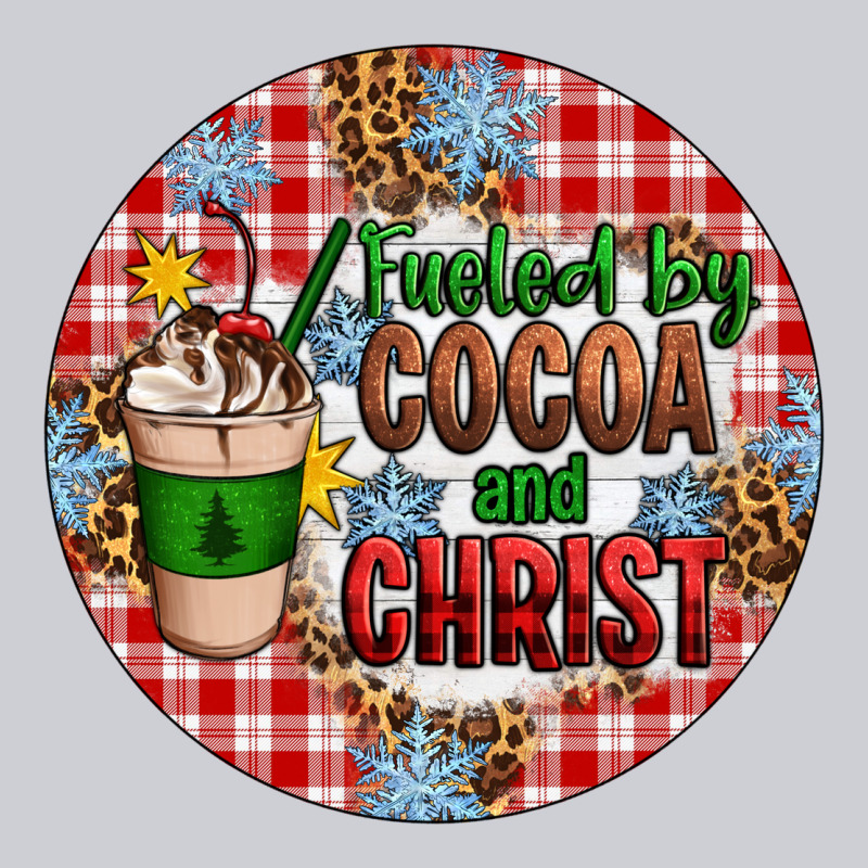 Christmas Fueled By Cocoa And Christ Ornament Urban Hoodie by Artiststas | Teevron