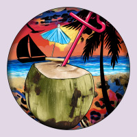 Coconut Drink Colorful Leopard Classic Tee | Teevron