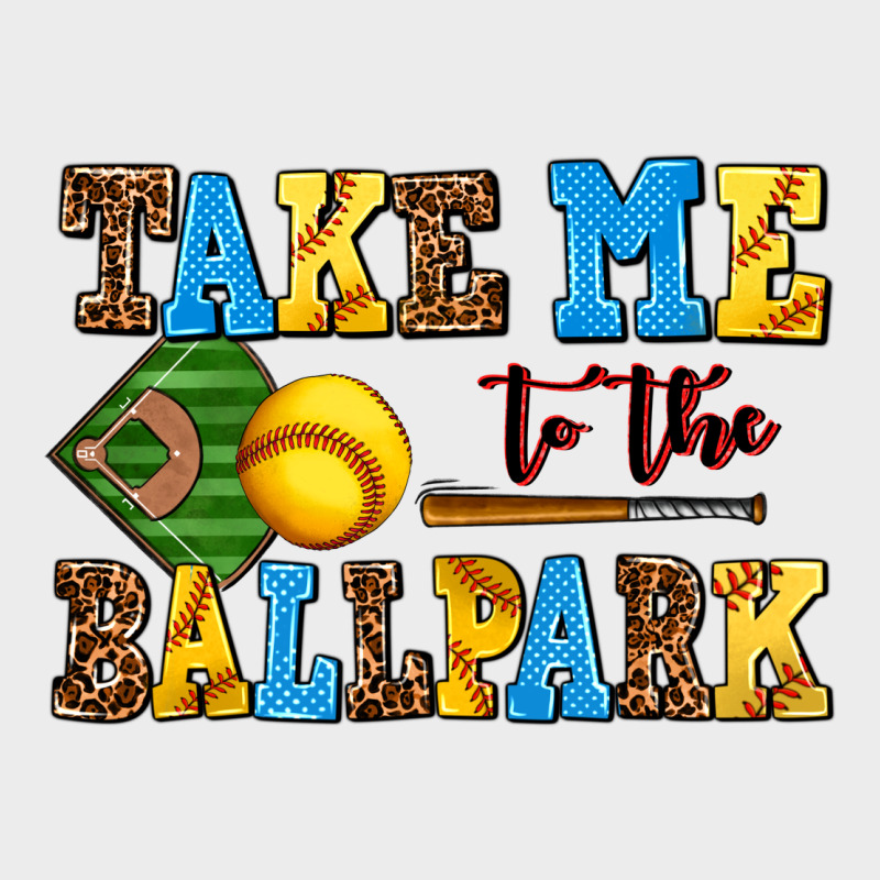 Take Me To The Ballpark Softball Urban Hoodie by AdoDesignShop | Teevron