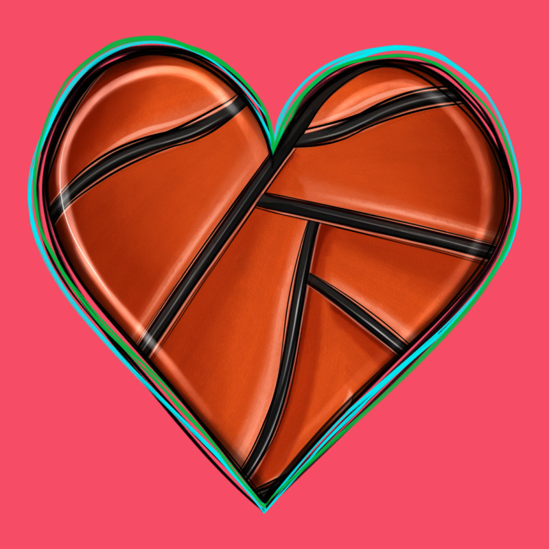 Basketball Heart Premium Sweatshirt by texasbilliewilder | Teevron