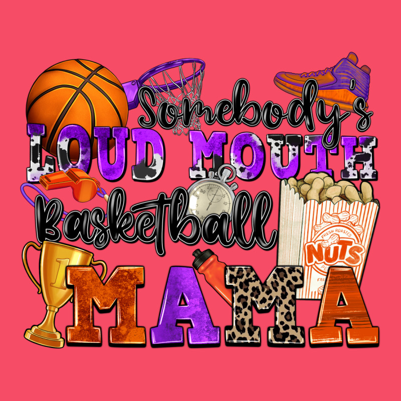 Somebody's Loud Mouth Basketball Mama Premium Sweatshirt by Zillion Design Studio | Teevron