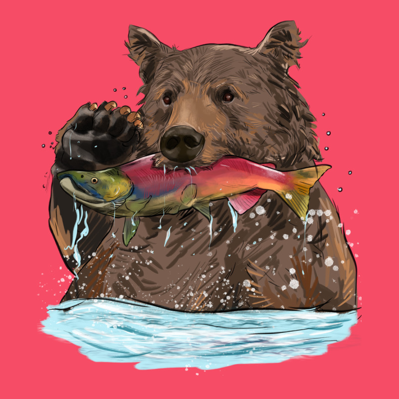 Mama Bear Haunting Fish Premium Sweatshirt by RanaPortraitStore | Teevron
