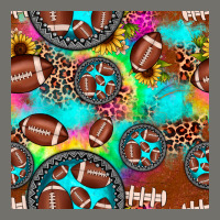 Football Tie Dye Gemstone Sunflower Seamless Pattern Premium Hoodie | Teevron
