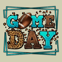 Game Day American Football Leopard Frame Heavy Core Tee | Teevron