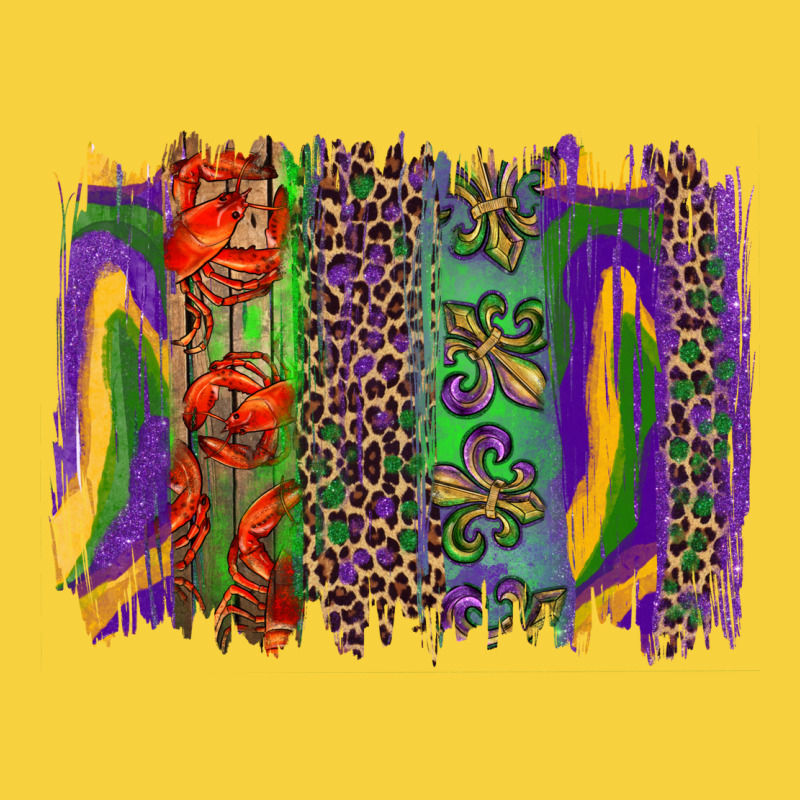 Mardi Gras Brushstrokes Premium Sweatshirt by RanaPortraitStore | Teevron