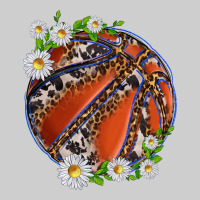 Basketball With Patterns And Daisies Premium Sweatshirt | Teevron