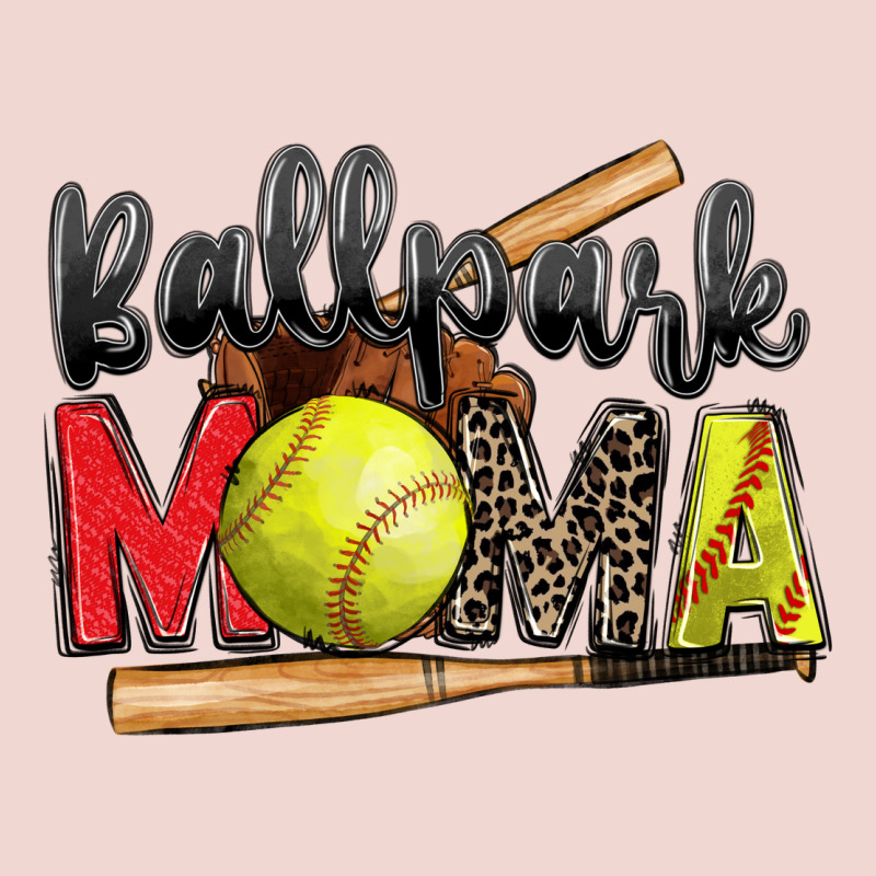 Ballpark Mama Softball Premium Sweatshirt by Zillion Design Studio | Teevron