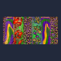 Mardi Gras Brushstrokes Crawfish Fleur De Lis Premium Sweatshirt | Teevron