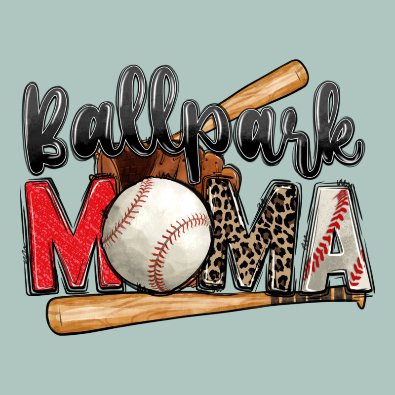 Ballpark Mama Baseball Premium Sweatshirt by Zillion Design Studio | Teevron