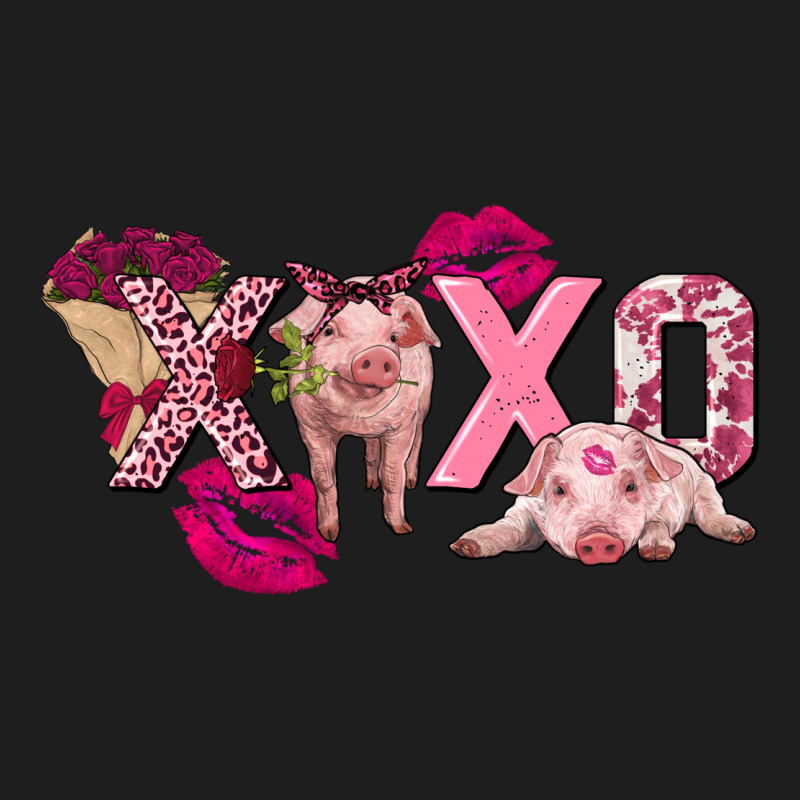 Valentine's Day Pig Xoxo Classic Tee by FaDigitalArtStudio | Teevron
