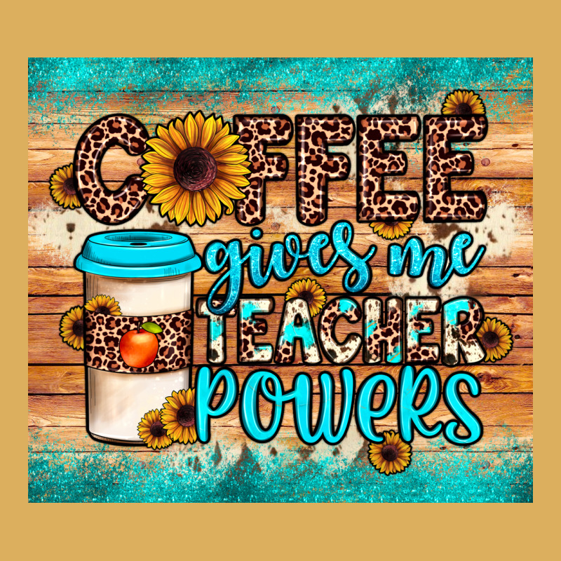 Coffee Gives Me Teacher Powers Premium Hoodie by JahusDesignShop | Teevron