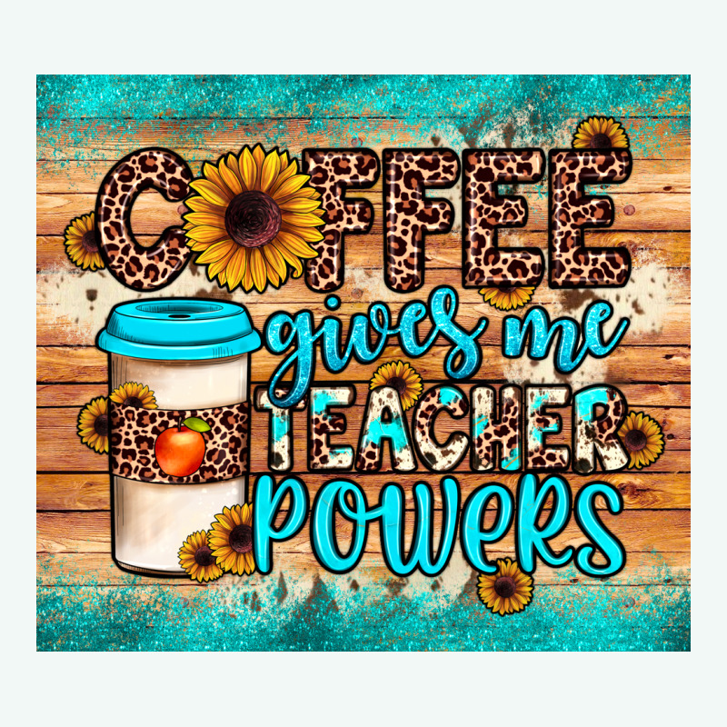 Coffee Gives Me Teacher Powers Premium Hoodie by JahusDesignShop | Teevron