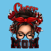 Cheer Mom Messy Bun Premium Sweatshirt | Teevron