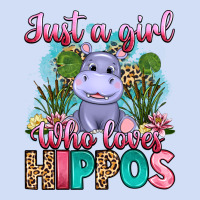 Just A Girl Who Loves Hippos Urban Hoodie | Teevron