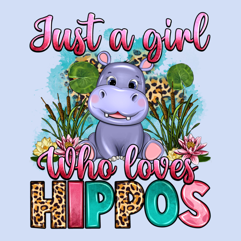 Just A Girl Who Loves Hippos Urban Hoodie by Artiststas | Teevron