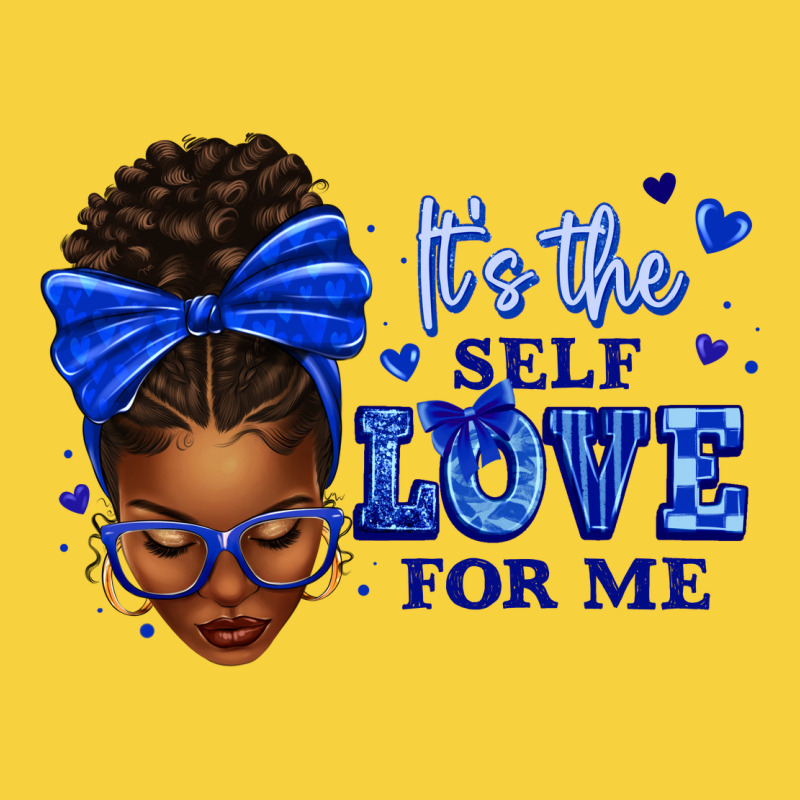 Sorority Colors It's The Self Love For Me Afro Wom Premium Sweatshirt by texasbilliewilder | Teevron