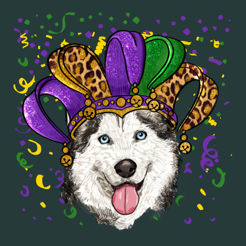 Mardi Gras Hat Husky Premium Sweatshirt by RanaPortraitStore | Teevron