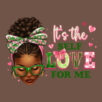 Sorority Colors It's The Self Love For Me Afro Wom Premium Sweatshirt | Teevron