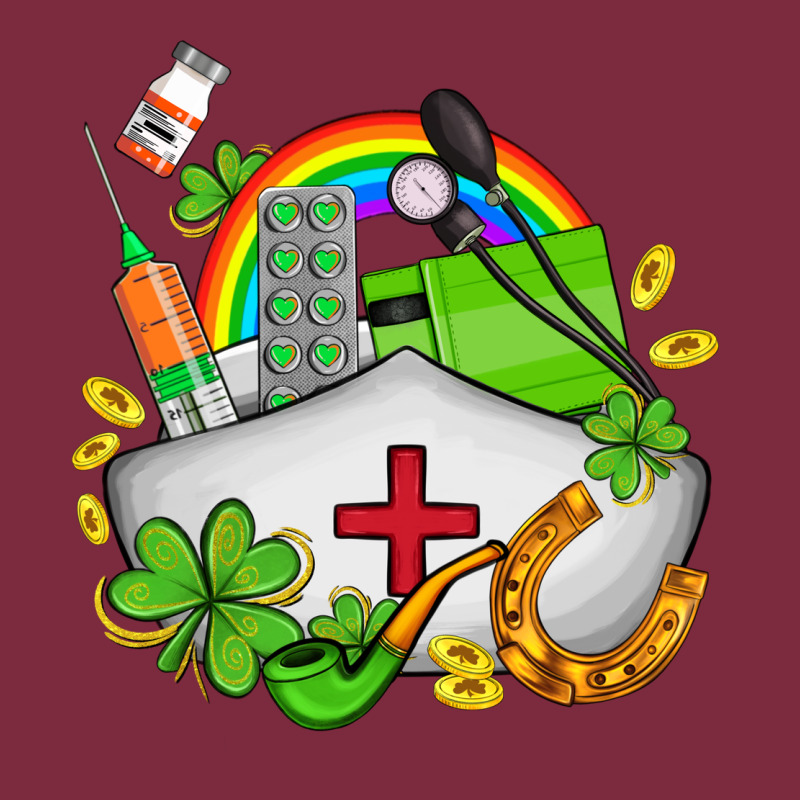 Nurse  St Patricks Premium Hoodie by AdoDesignShop | Teevron