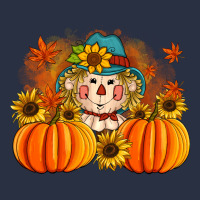 Fall Scarecrow With Pumpkins Urban Hoodie | Teevron