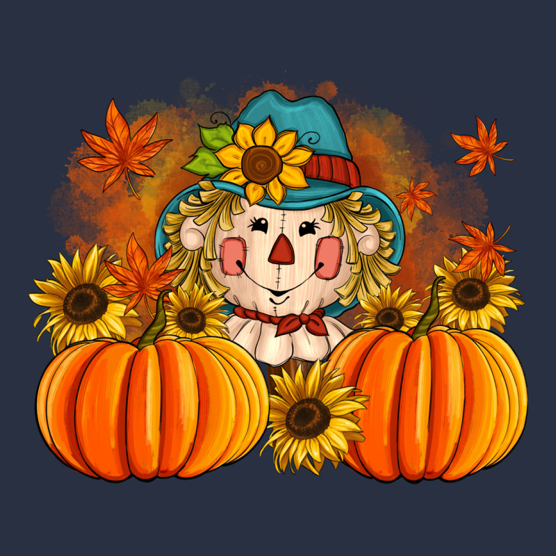 Fall Scarecrow With Pumpkins Urban Hoodie by Artiststas | Teevron