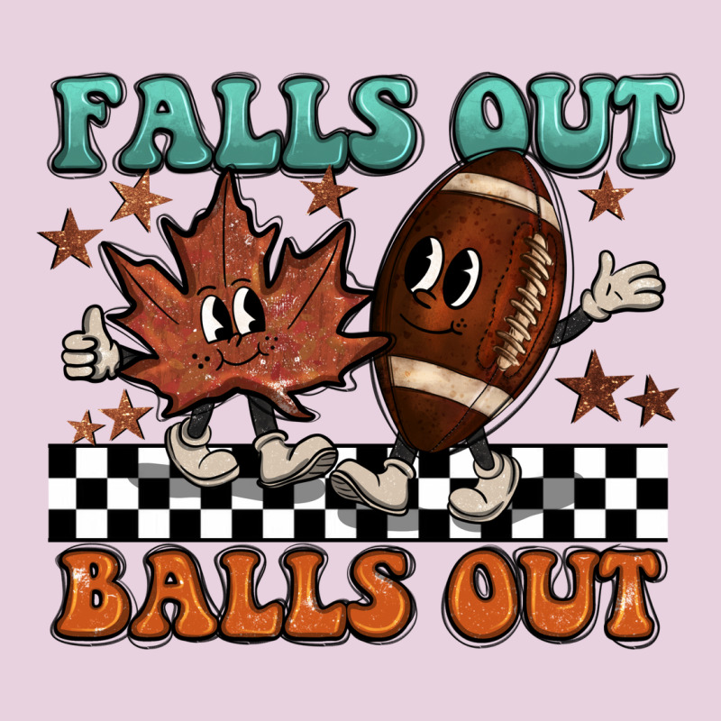 Falls Out Balls Out Ladies Tee by BarkalooDesign | Teevron