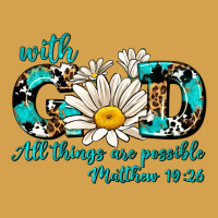With God All Things Are Possible Daisy Urban Hoodie | Teevron