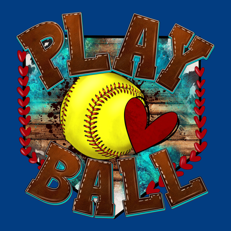 Play Ball Softball Premium Sweatshirt by texasbilliewilder | Teevron
