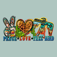 Peace Love Free Bird Premium Sweatshirt | Teevron