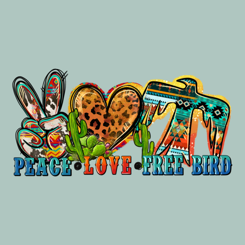 Peace Love Free Bird Premium Sweatshirt by Zillion Design Studio | Teevron