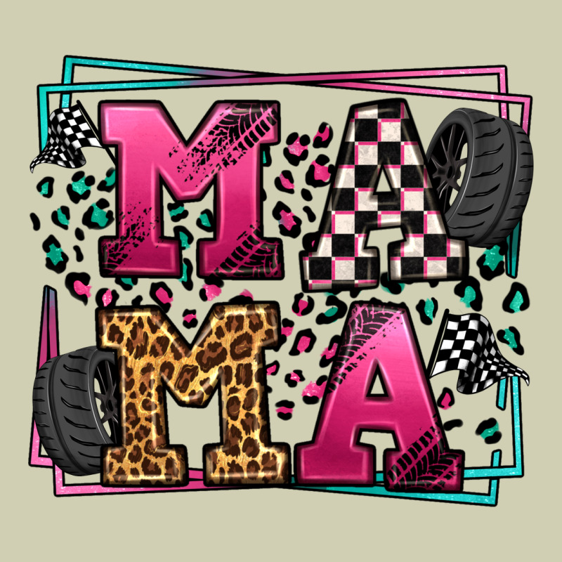 Racing Leopard Frame Mama Mother's Day Heavy Core Tee by LillyAllenDesigns | Teevron