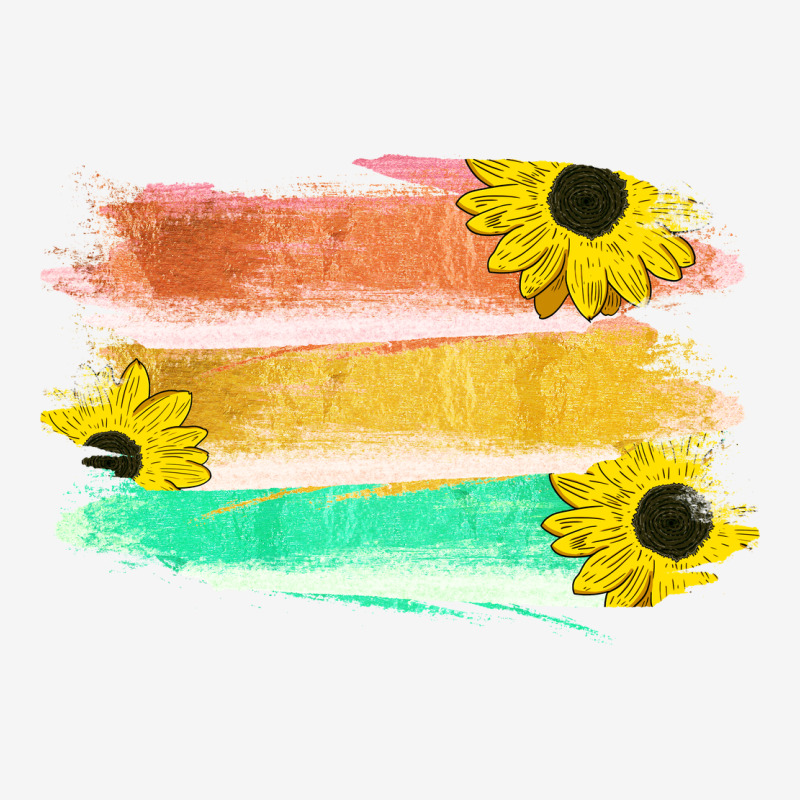 Colored Triple Sunflower Brush Strokes Urban Hoodie by Bettercallsaul | Teevron