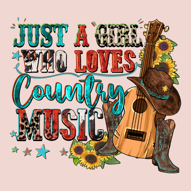 Just A Girl Who Loves Country Music Premium Sweatshirt by Zillion Design Studio | Teevron