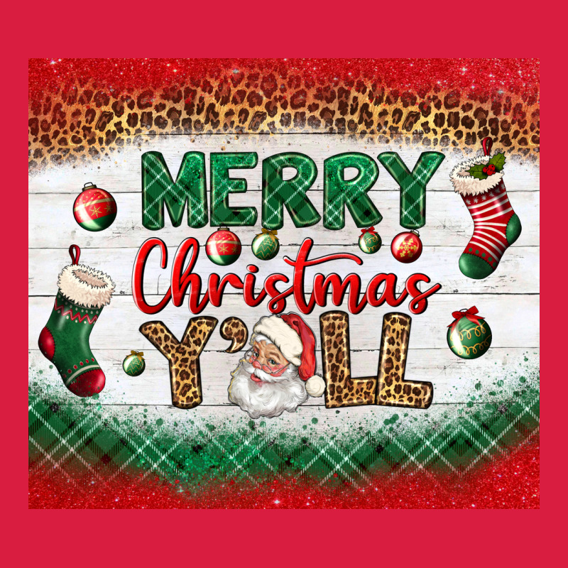 Merry Christmas Y'all Tumbler Premium Hoodie by BundleAndBundleShop | Teevron