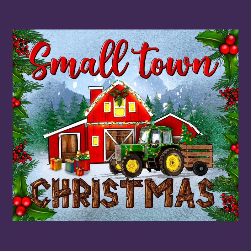 Small Town Christmas Mousepad Premium Hoodie by BundleAndBundleShop | Teevron