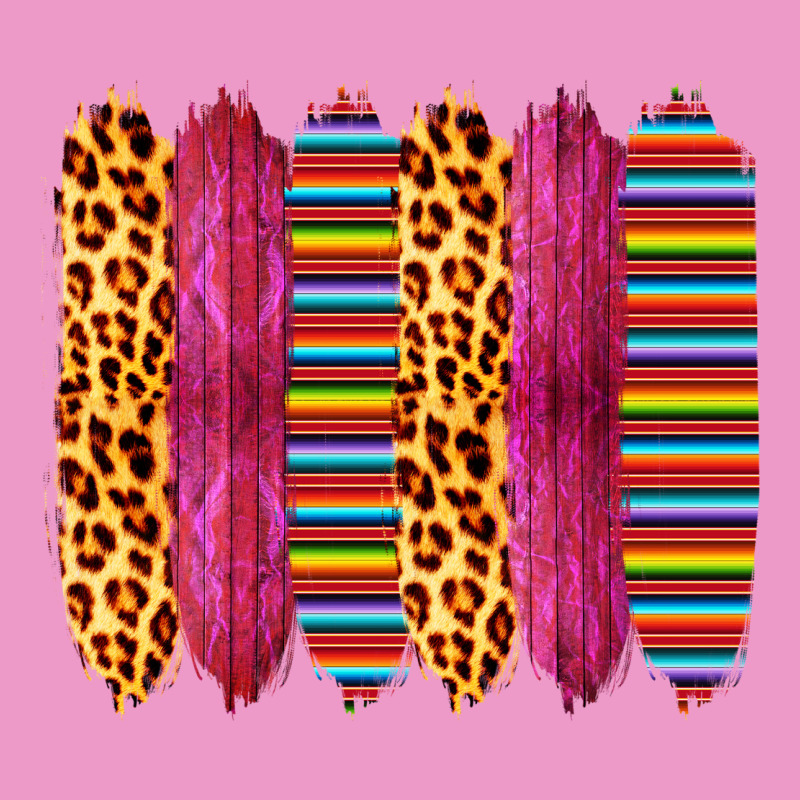 Pink Leopard Serape Brush Strokes Urban Hoodie by Bettercallsaul | Teevron