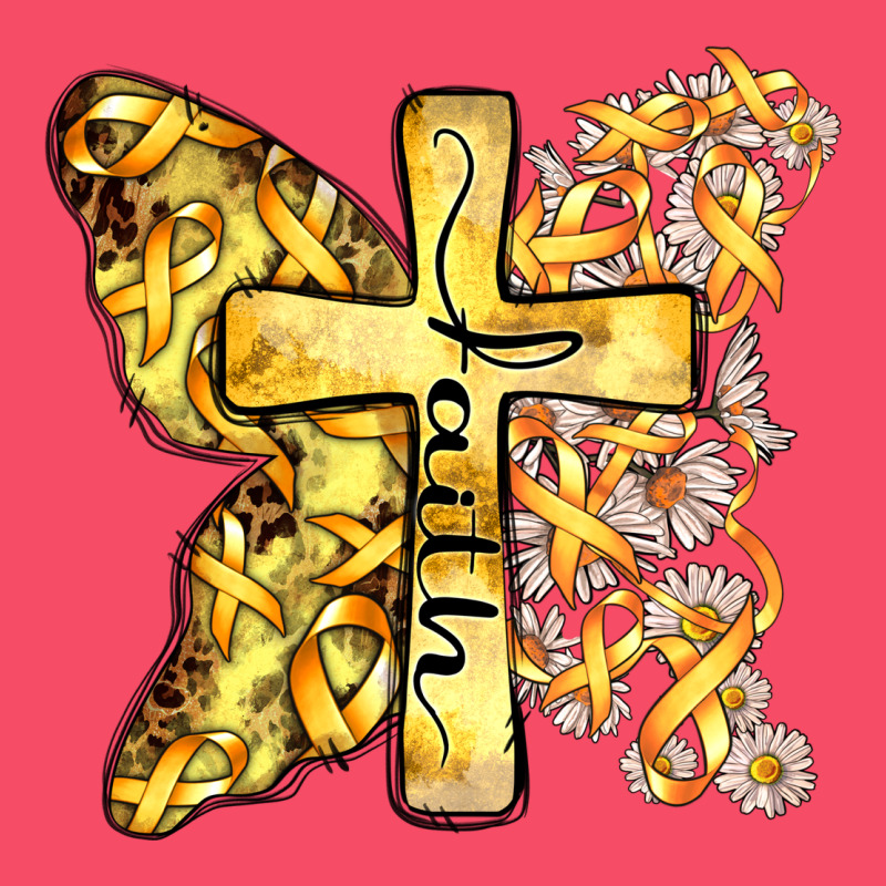 Faith Child Cancer Cross Premium Sweatshirt by Zillion Design Studio | Teevron