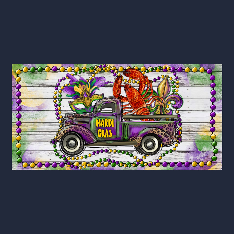 Mardi Gras Truck And Fleur De Lis Crawfish Premium Sweatshirt by RanaPortraitStore | Teevron